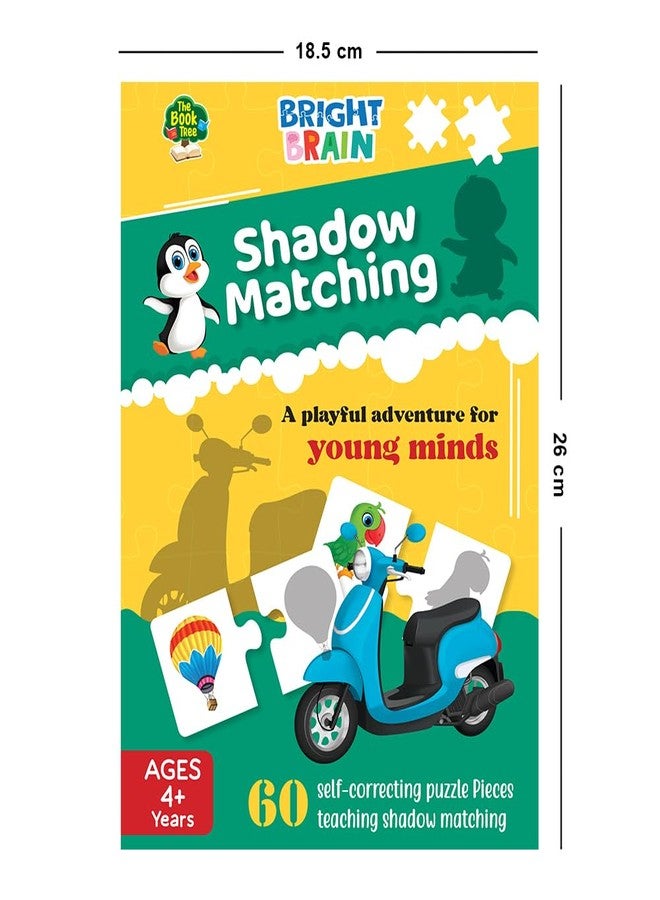 The Book Tree Bright Brain Shadow Matching 60 (30 Sets) Piece Jigsaw Puzzle for Preschoolers, Educational Toy for Learning Matching Pictures, Gifts for Kids Ages 3 to 6 by Majestic Book Club - Image 5